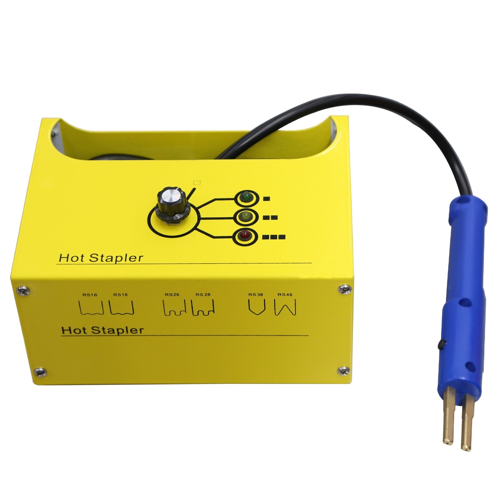 60W Hot Stapler Plastic Welder Welding Repair Kit Gun Car Bumper Tool 600Staples