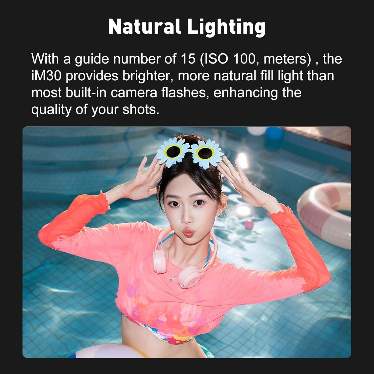 GODOX iM30 Mini Flash - Camera Flash for Canon Sony Nikon Fuji Olympus Camera