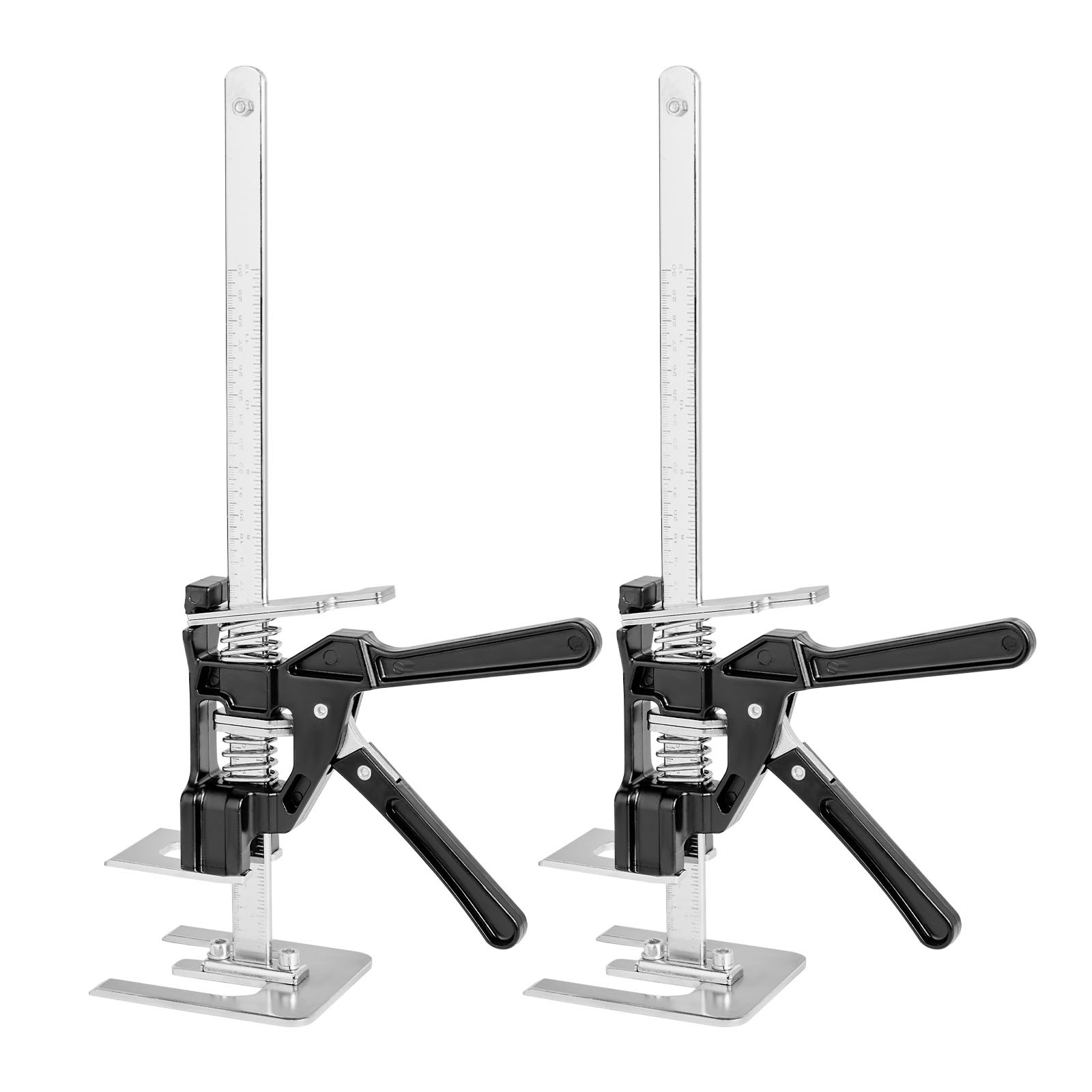 Labor Saving Arm Jack 2 PCS 330lbs Bearing Capacity Lifting up to 9.8" Black