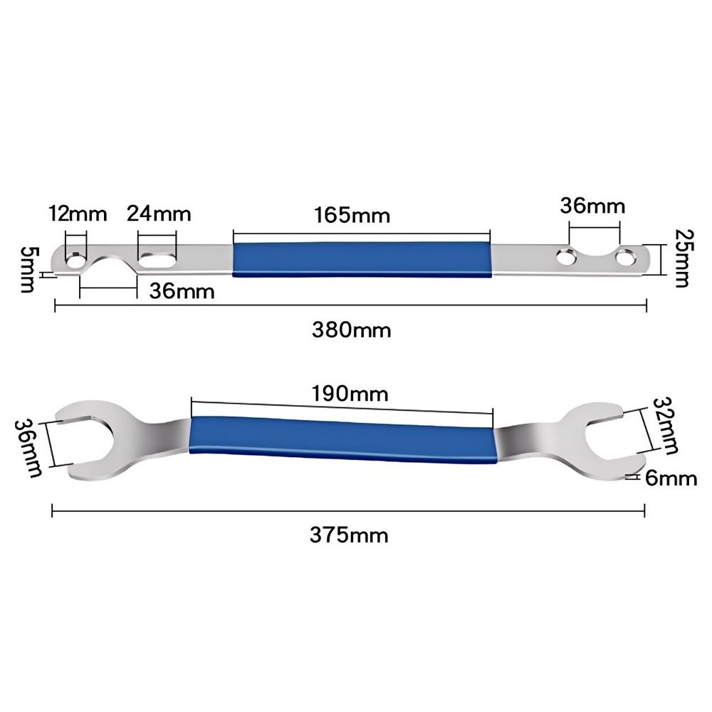 3PCS Fan Clutch Nut Wrench 32mm&36mm Clutch Holder Removal Tool For bmw