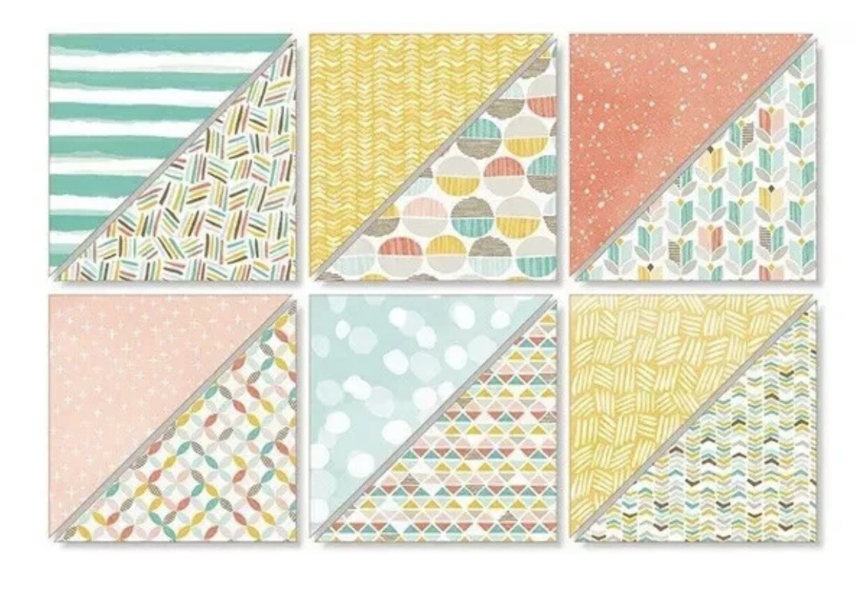 BEST YEAR EVER Designer Series Paper DSP Stampin Up 12 X 12 Full Pack 138633