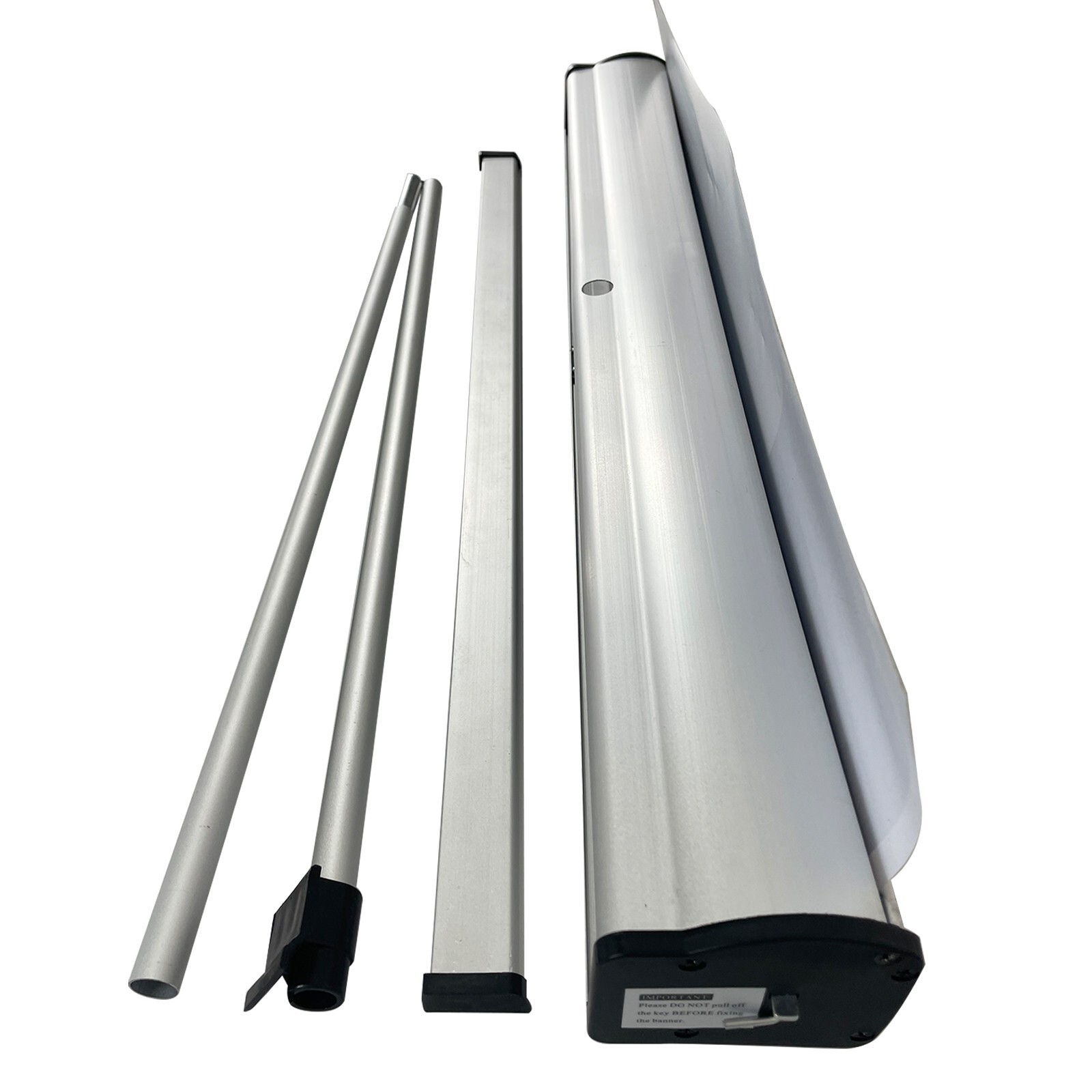 Standard Retractable Banner Stand 24"x72" Carrying padded Canvas Bag and Box