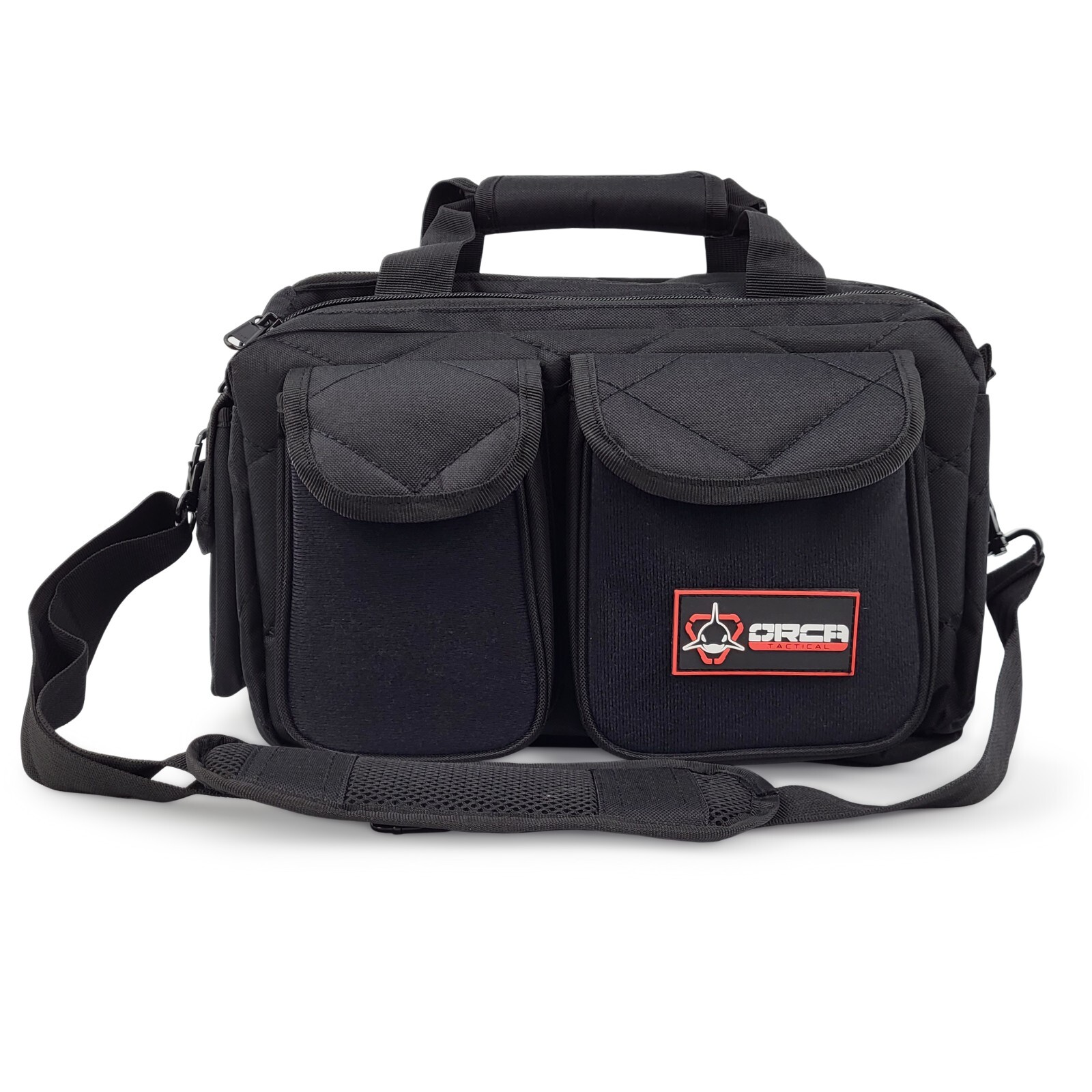 Orca Tactical 2+ Pistol Range Bag Shooting Handgun Revolver Duffle Ammo Case