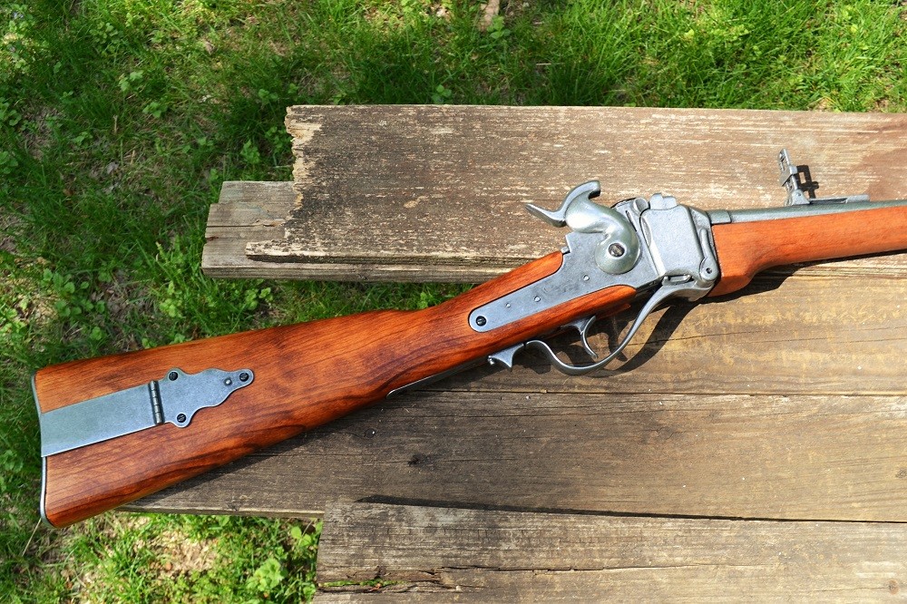 Sharps 1859 Military Civil War Rifle - Old West - Union Cavalry - Denix Replica