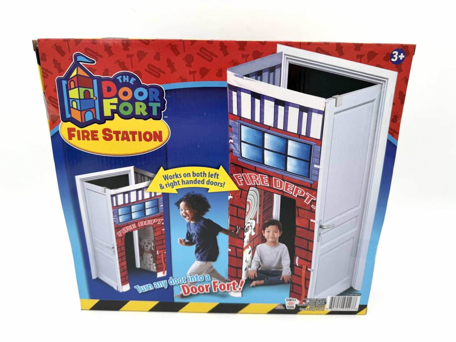 The Door Fort Fire Station Doorway Play Tent New In Box Kids Toy