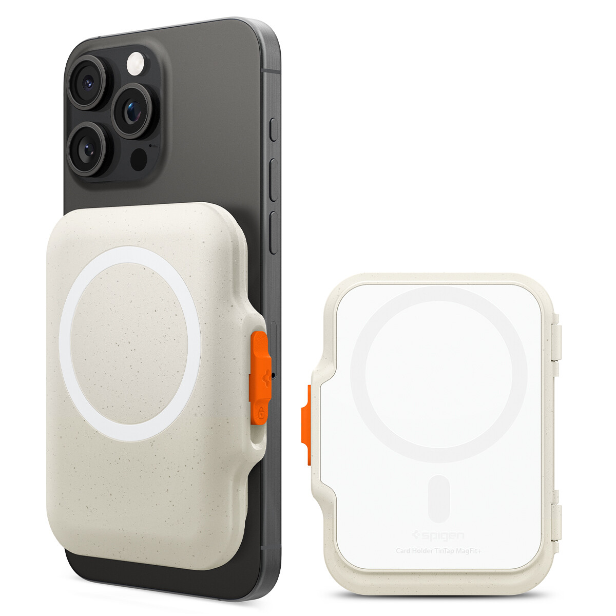 Spigen [Tintap (MagFit+)] Hard Shell MagSafe Card Holder