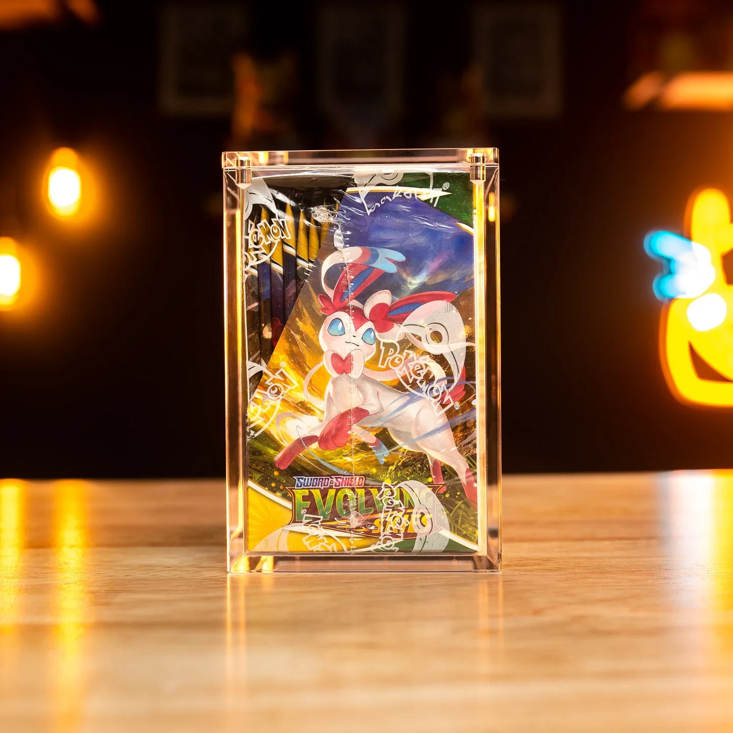 POKEMON MAGNETIC ACRYLIC DISPLAY BOOSTER BOX CASE PROTECTOR