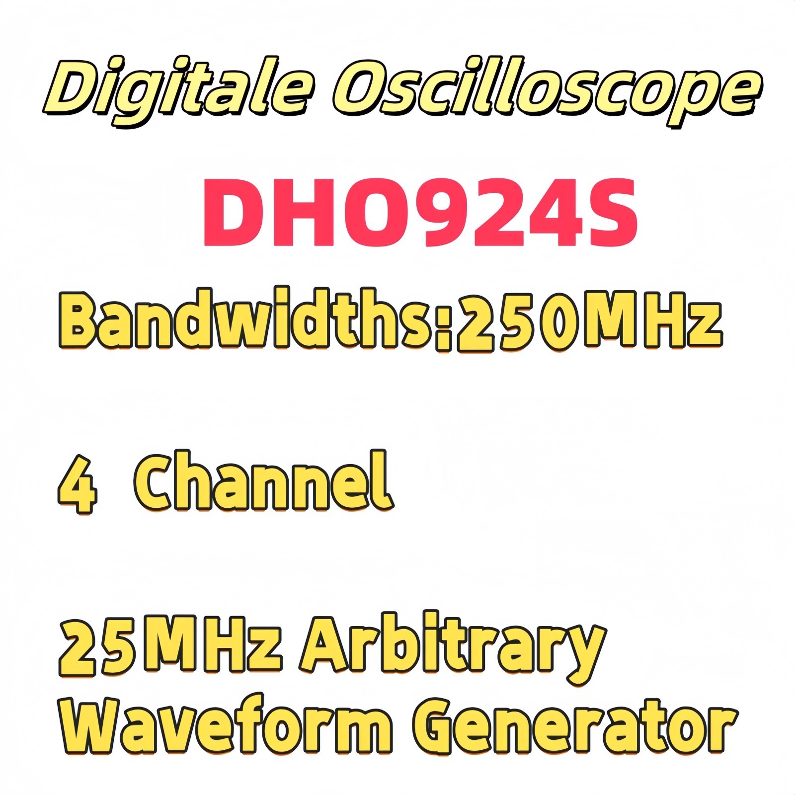 RIGOL Digital Oscilloscope DHO900 Series DHO914 DHO914S DHO924 DHO924S