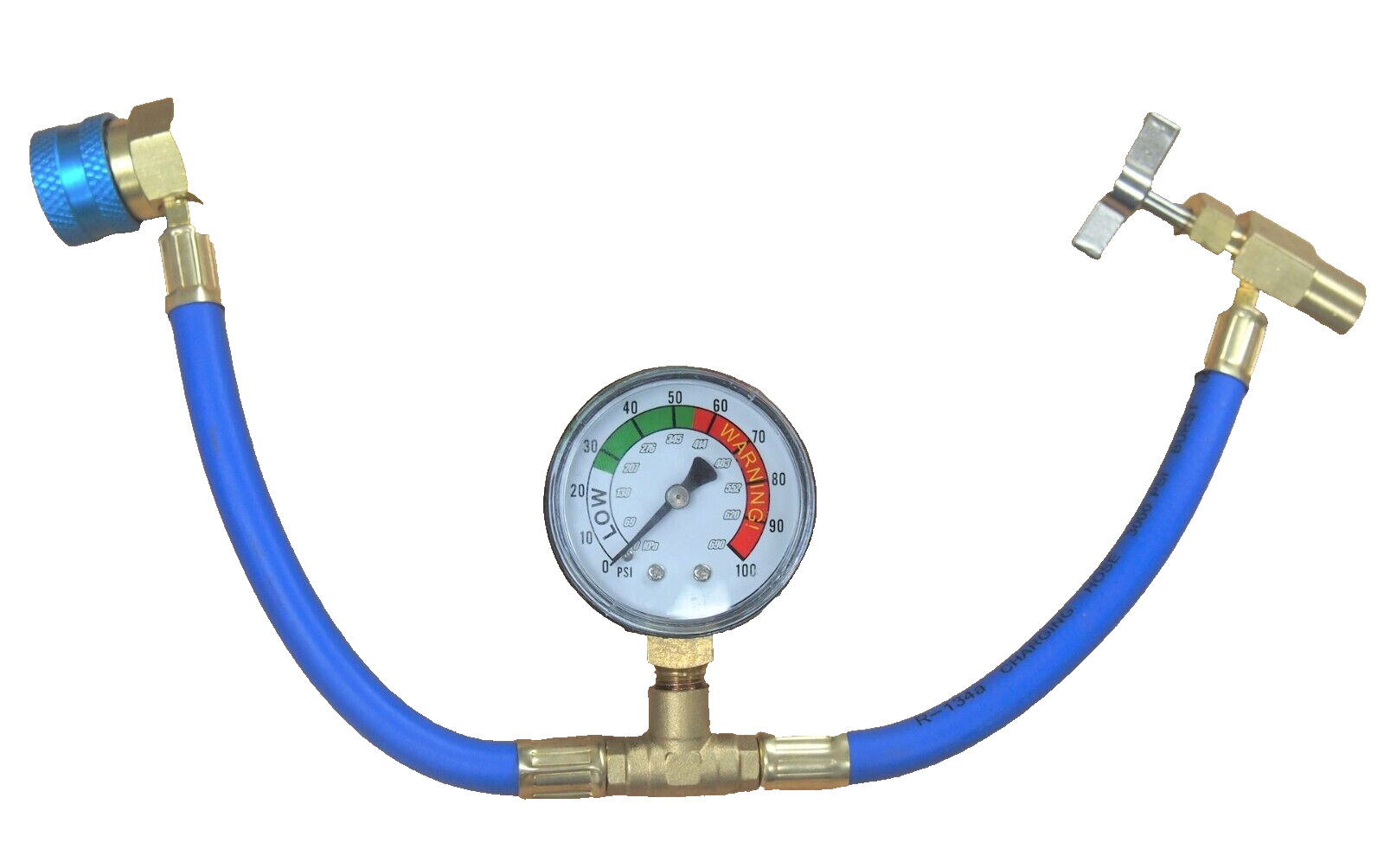 Self-Sealing R1234yf A/C Can Tap Gauge Hose Recharge AC Conditioning 1/2" ACME L