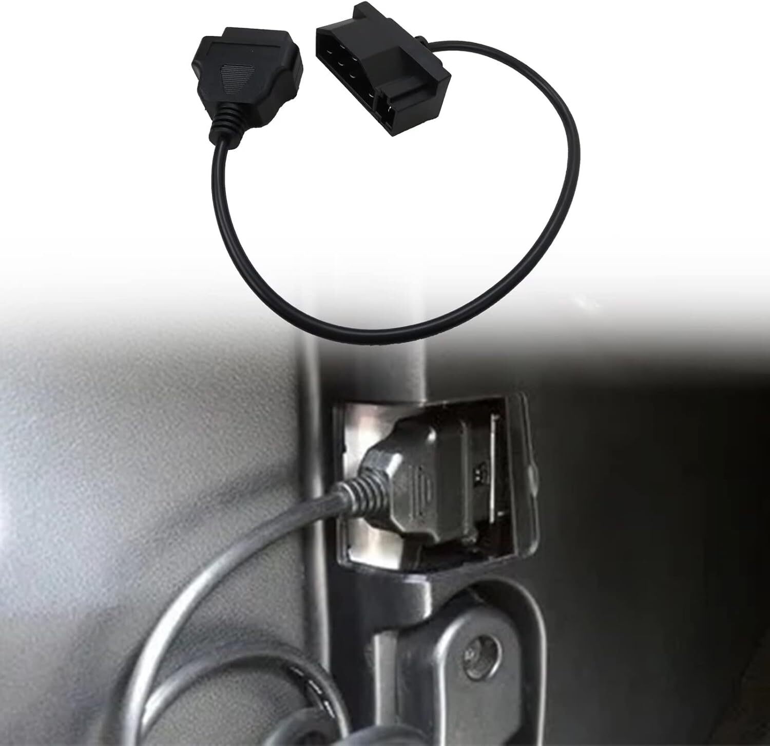 For Ford Engine Repair Tool 7 Pin OBD1 to OBD2 Cable Adapter Code Reader Scanner