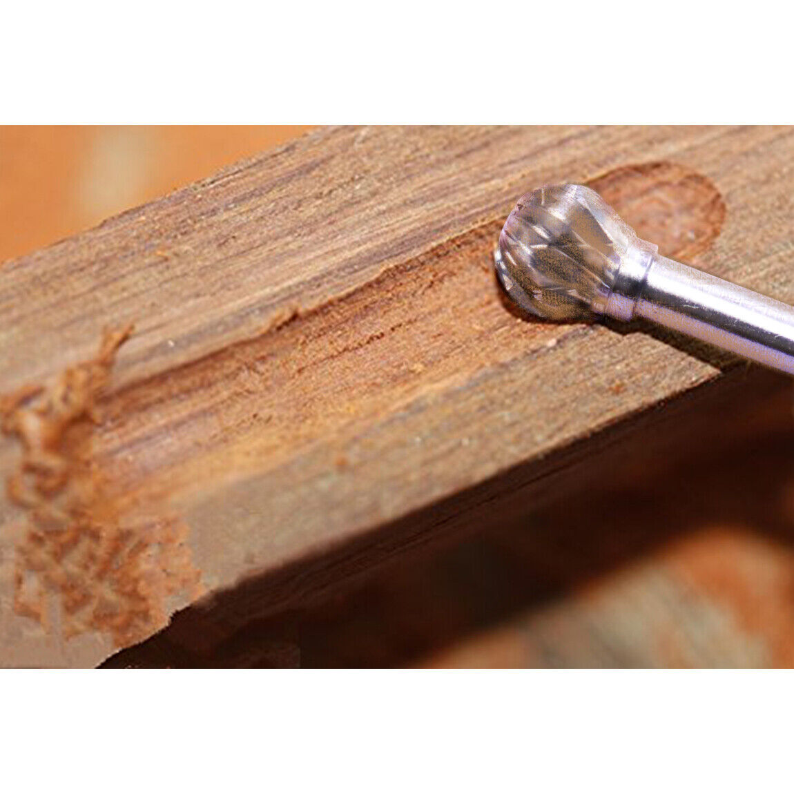 10Pcs Diamond Burr Bits Drill Set Rotary Multi Tool Accessories Kit For Dremel