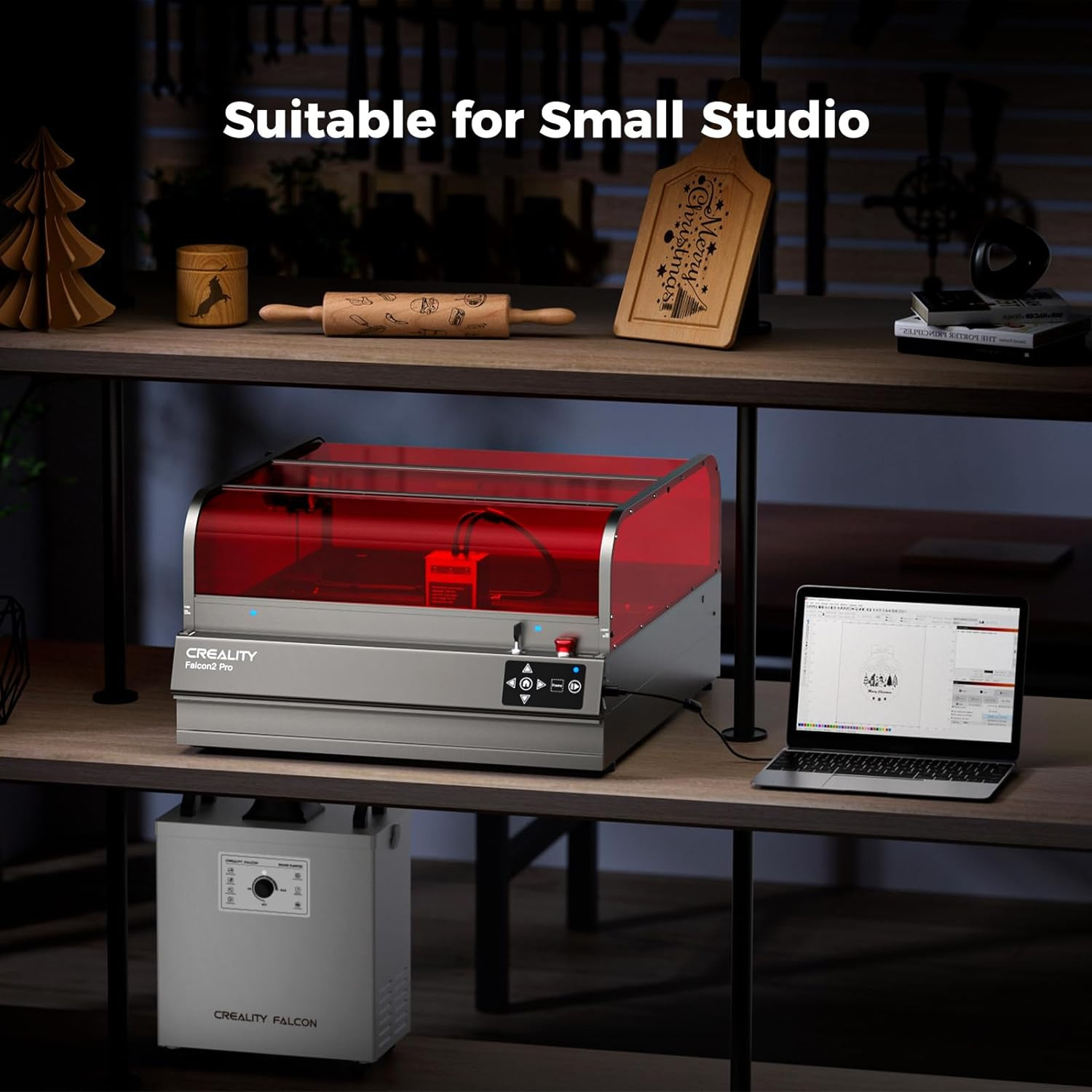 [Open Box]Creality Falcon2 Pro 40W Laser Engraver With Air Assist