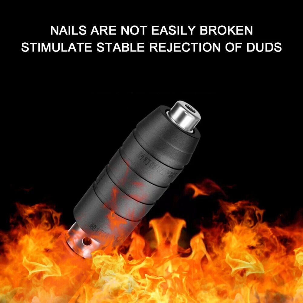 Concrete Nail Gun Kit 50 Pcs Nails Manual Steel Nail Gun Wall Fastening Tool Set