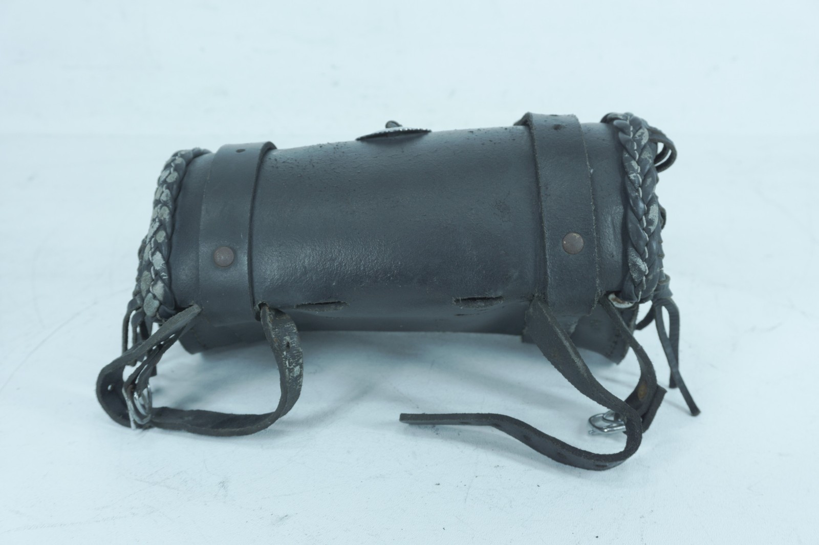 1986 Harley Sportster Limited Liberty OEM Front Onboard Tool Bag Leather Storage