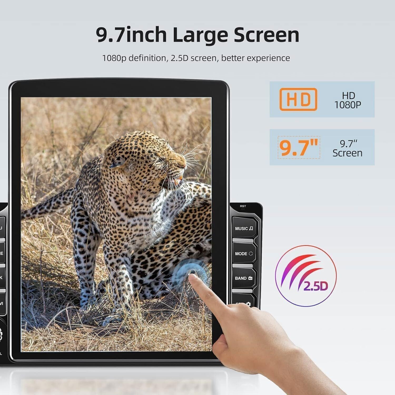 For Ram 1500 2500 3500 2019-2024 Android 15 Carplay Car Stereo Radio GPS