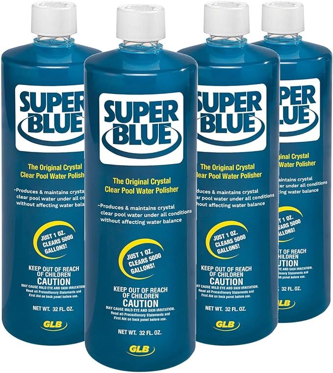 GLB Super Blue Clarifier 32oz. (Pack of 4)