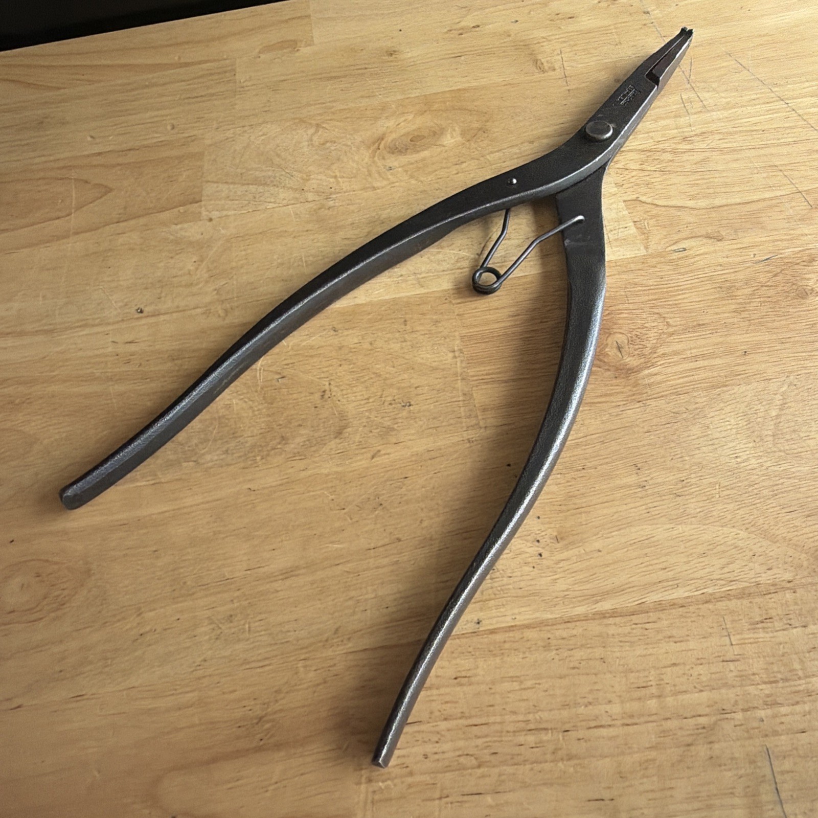 Snap On Tools 14" Long Retaining Snap Ring Pliers Heavy Duty SRP4 Made in USA