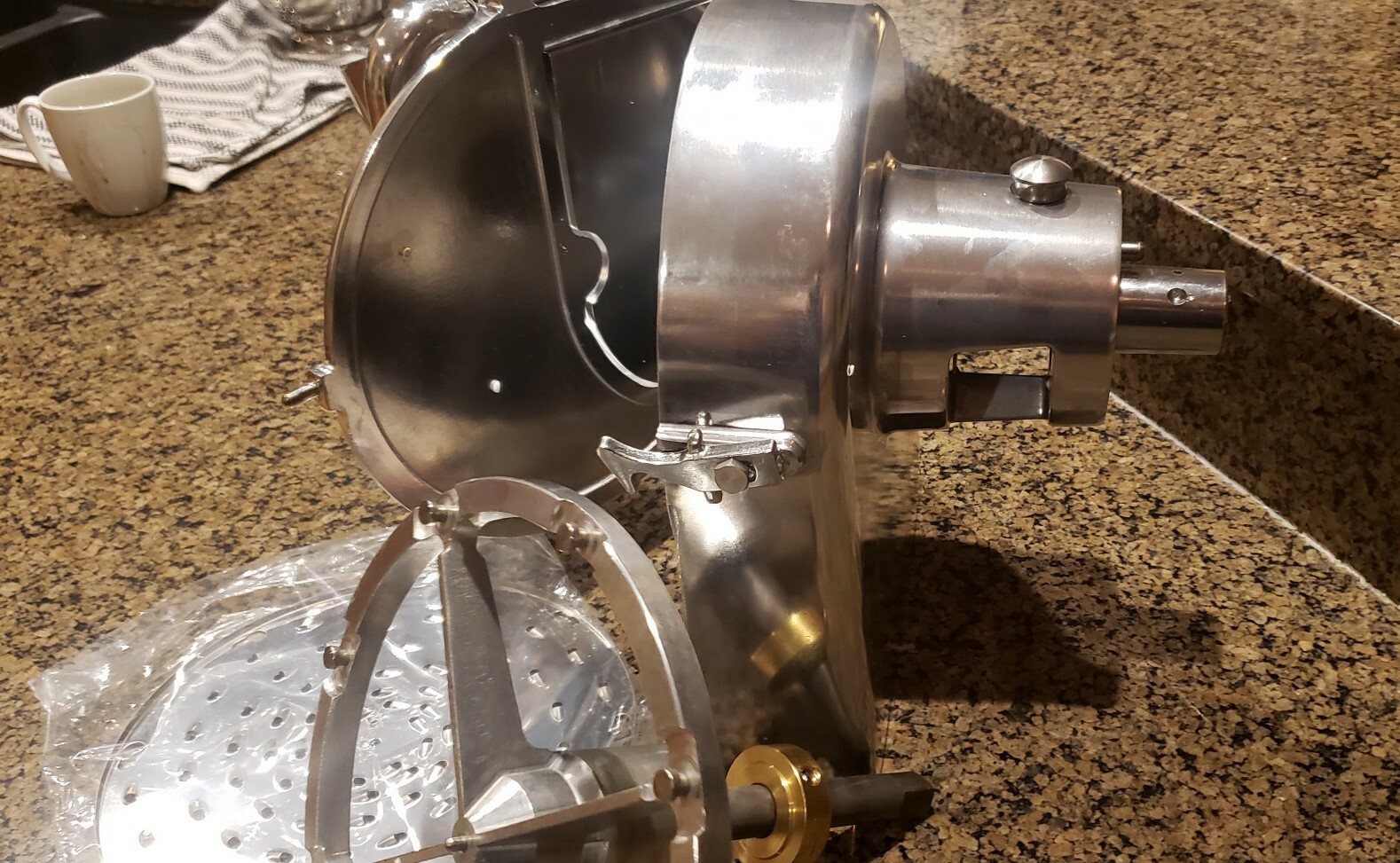 Grater Shredder pelican Head #12 drive for Hobart Mixer & choice of disc NSF Apr