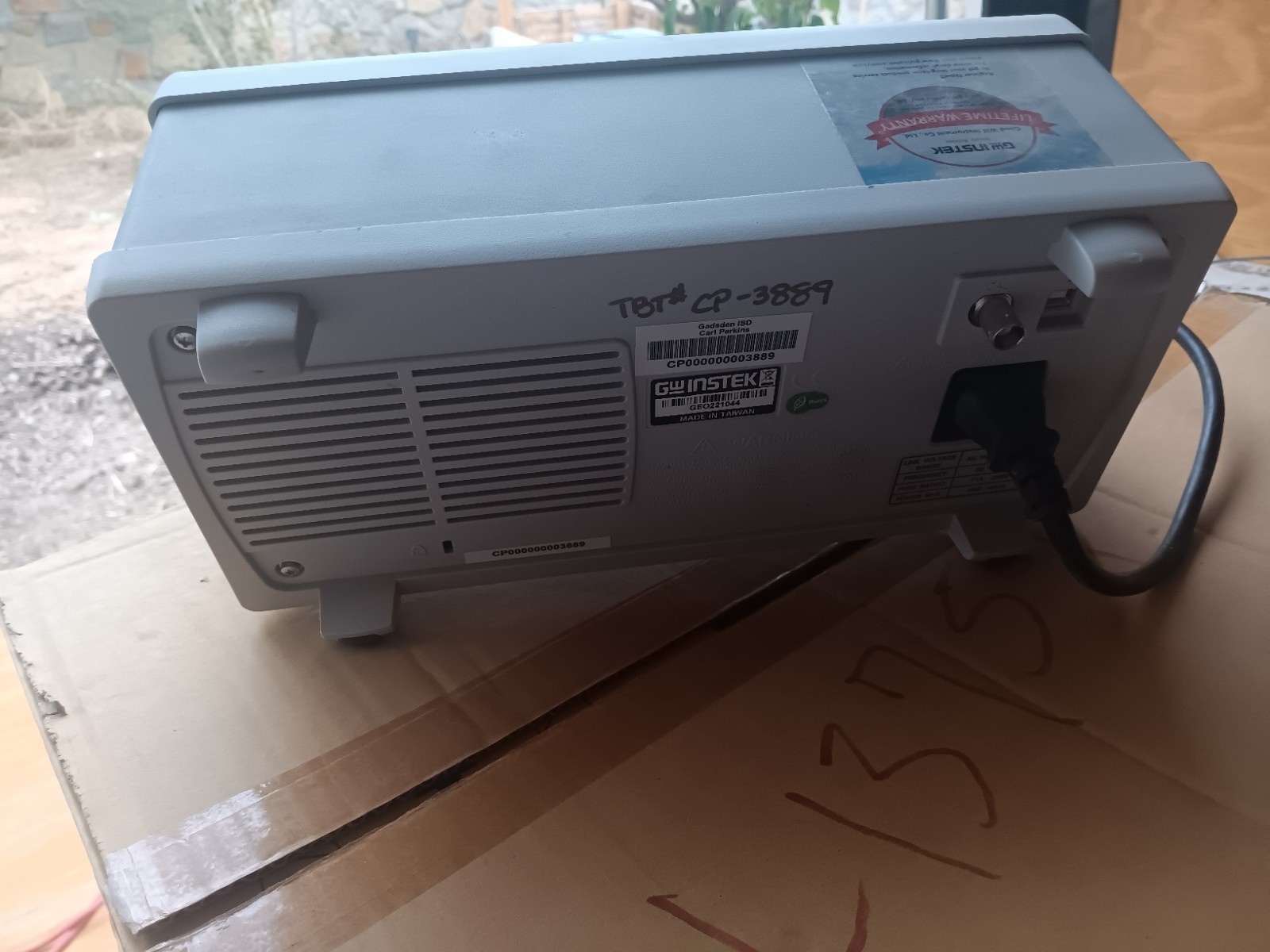 Gw Instek Digital Storage Oscilloscope GDS-1052-U 50MHz