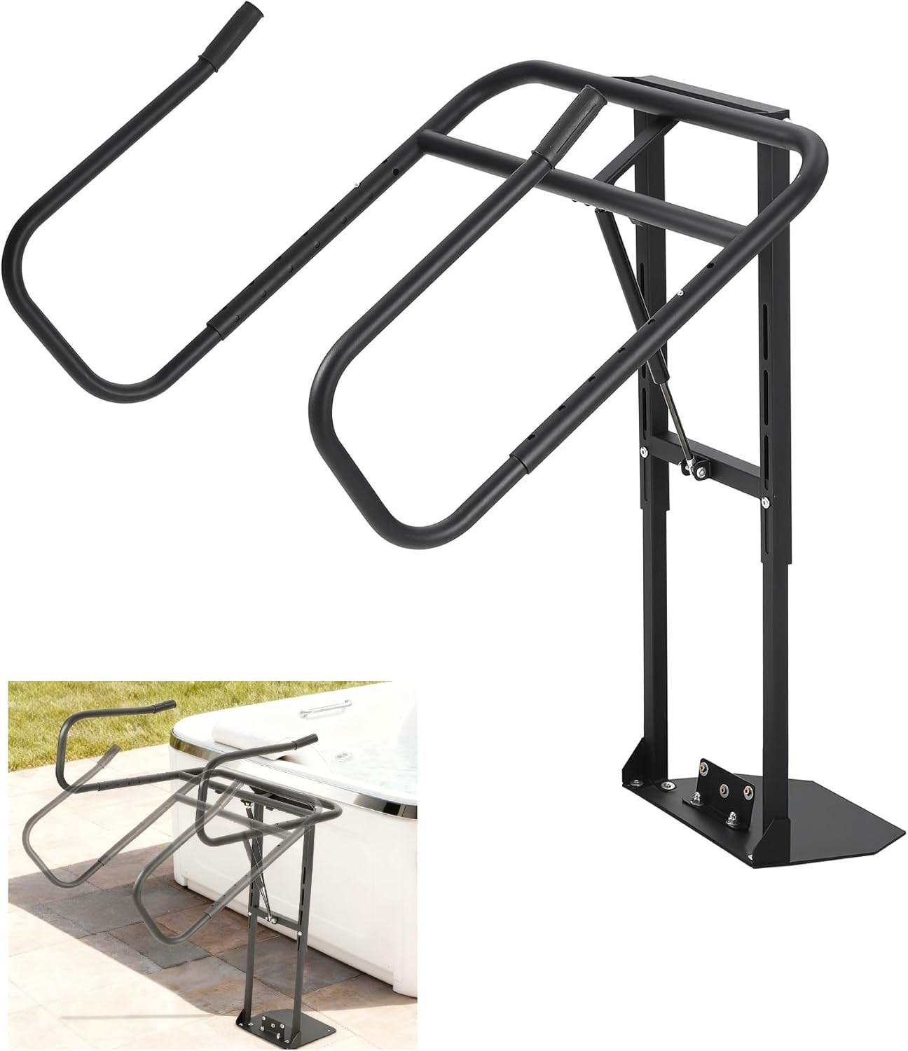 Universal Hydraulic Spa Cover Lifter for Hot Tubs 32"-52" Wide