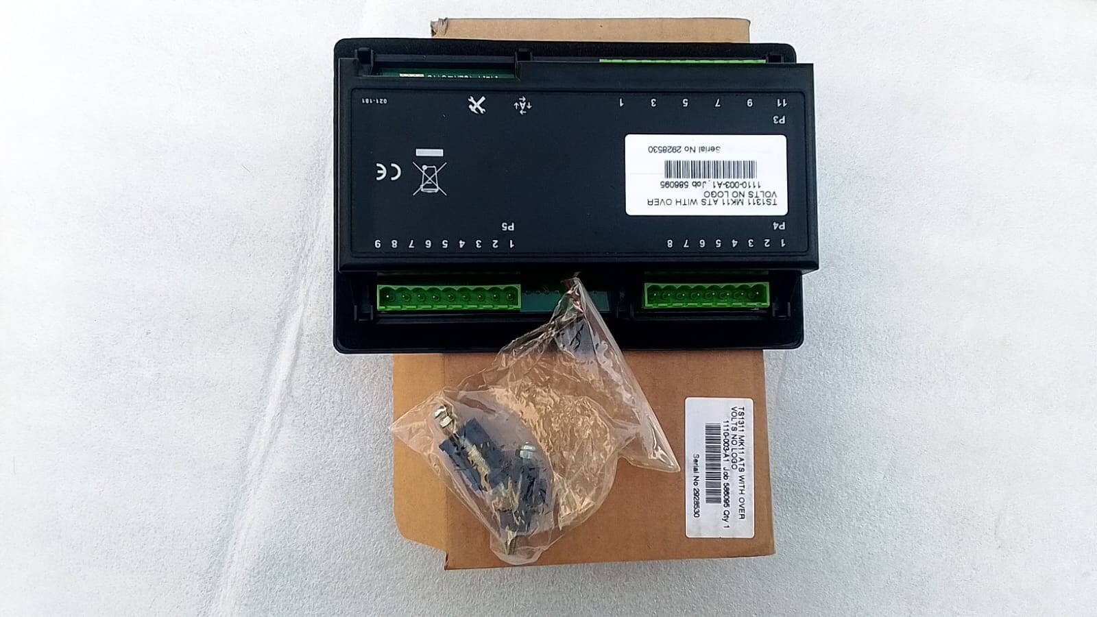 Cummins TS1311 MK11 ATS Control Assembly Part No-0300-5986 Transfer Switch Contr