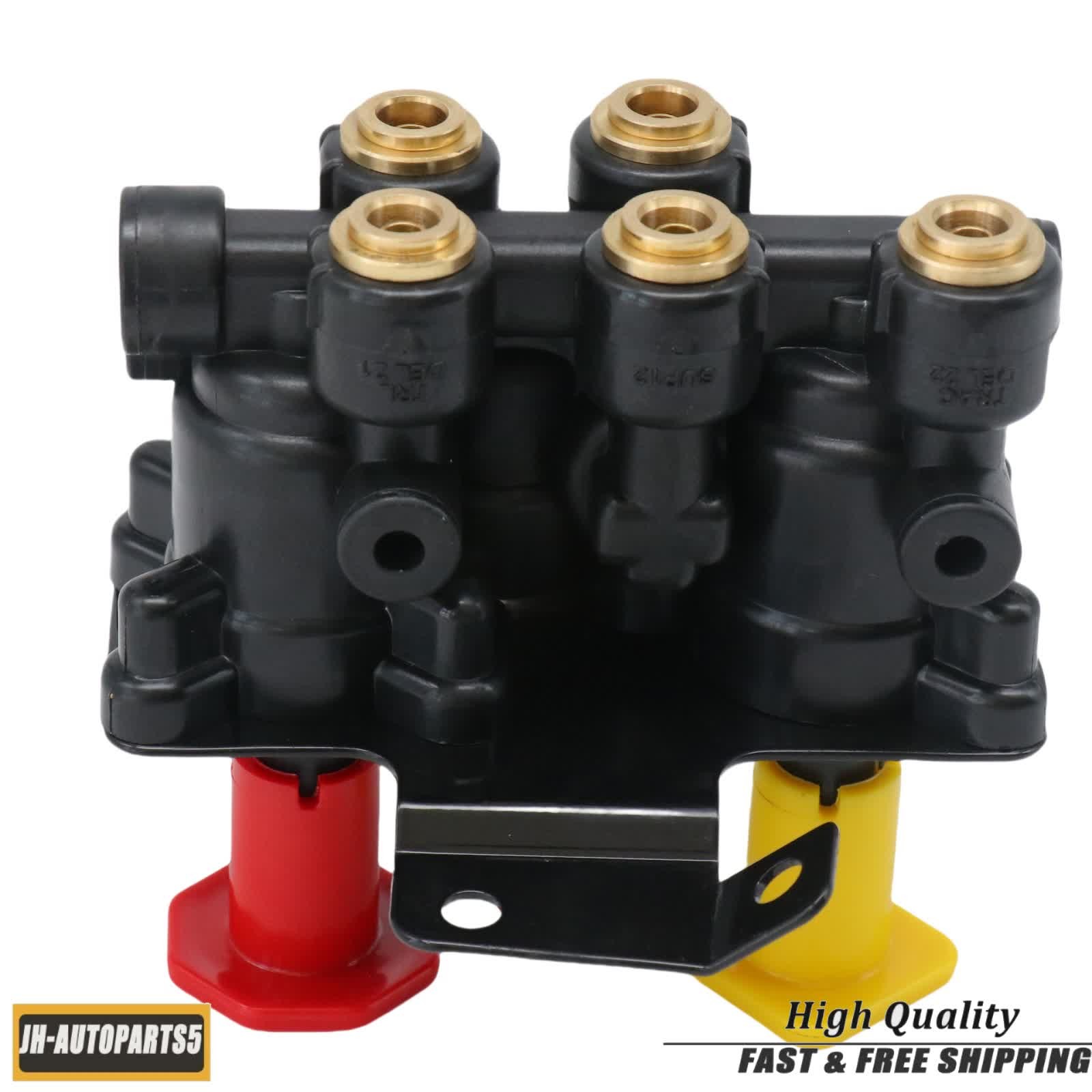 For Volvo VNL Dash Valve Dual Park Brake W/ 5 Ports 24340522 21315044 K035691
