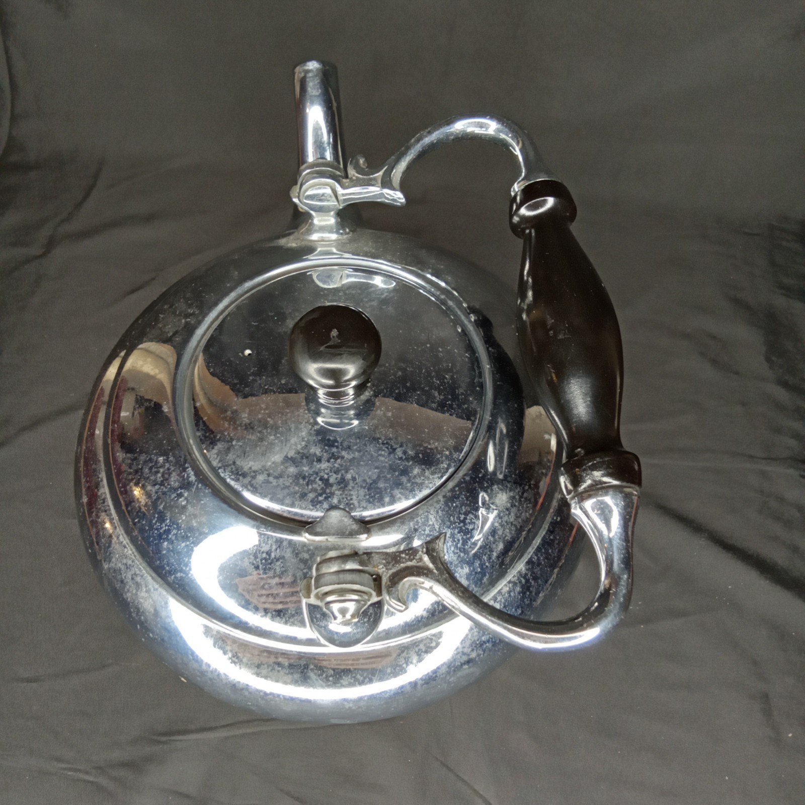 Antique Electric Percolator Silver Plated Kettle Landers Frary & Clark USA 1930s