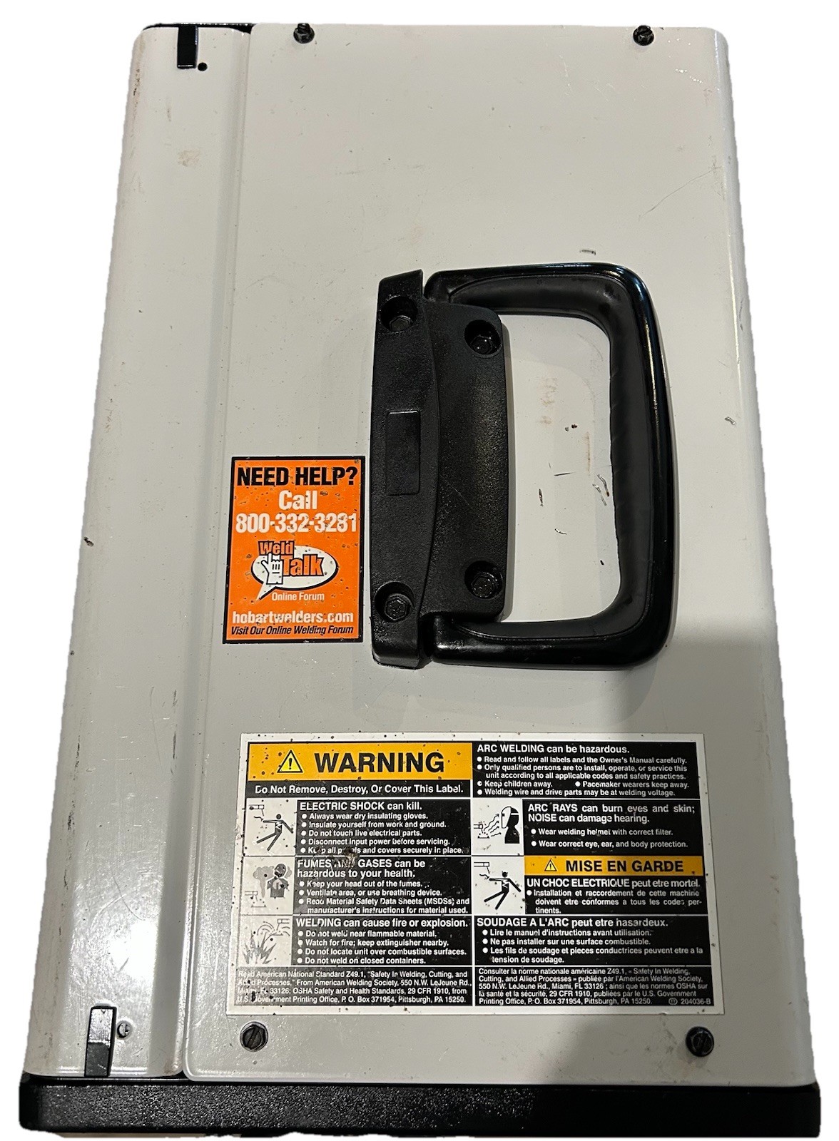 Hobart 125 EZ Flux-Cored Welder 115V 60Hz (Sku 500521) Tested Working