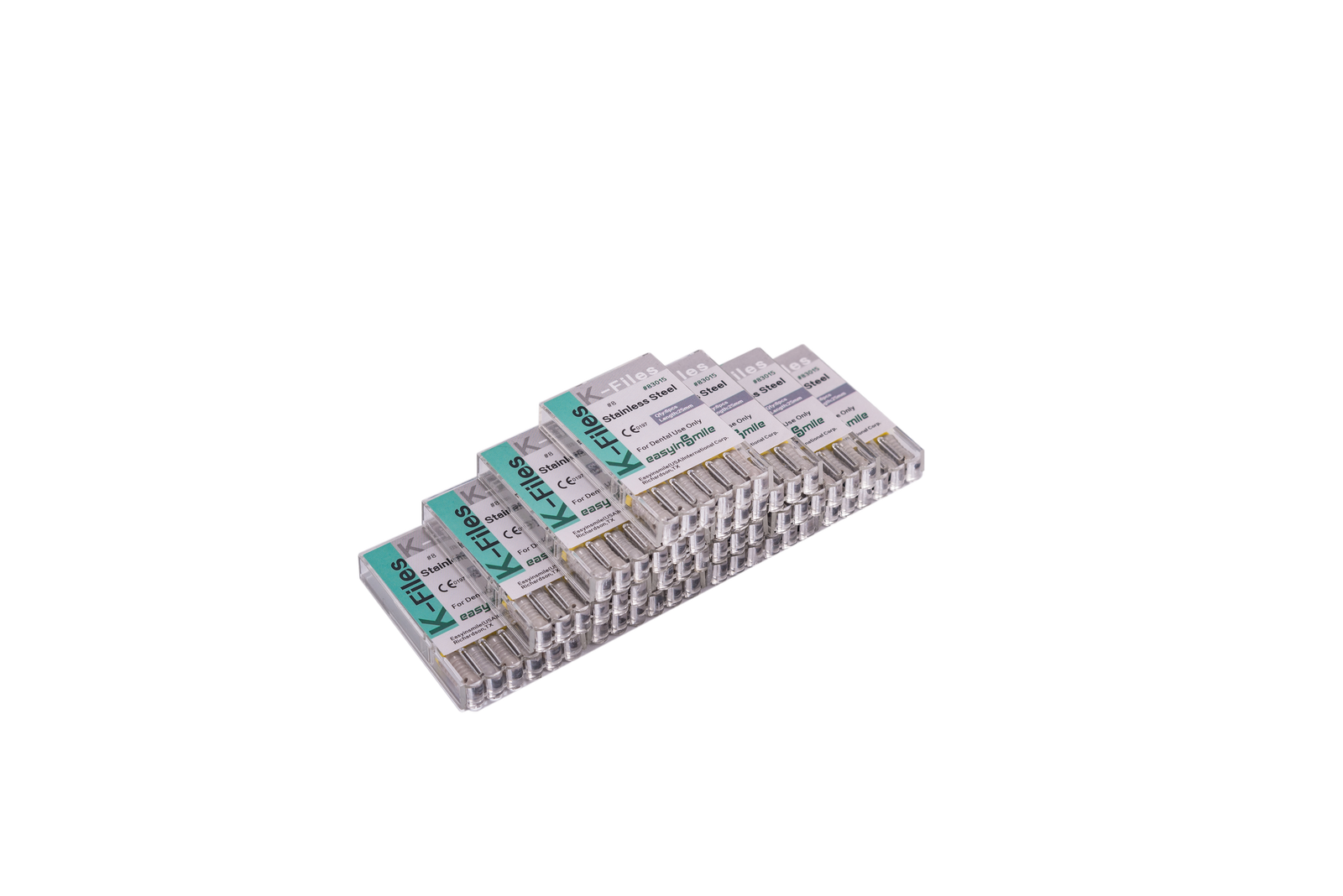 60pc Dental Endo Root Canal File K-files 25mm Stainless Steel #6#8#10 Hand Files