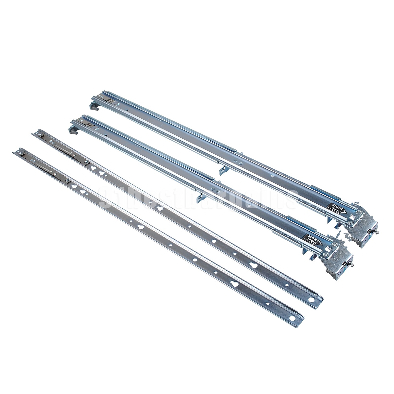 Dell R510 R520 R530 R720 R730 R820 R740 R740XD Post Rack 2U Static Rails 0H872R