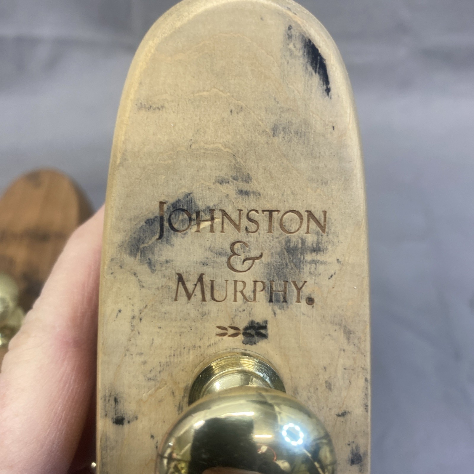 2JOHNSTON & MURPHY Shoe Tree Cedar Wood Insert Keepers Stretchers M