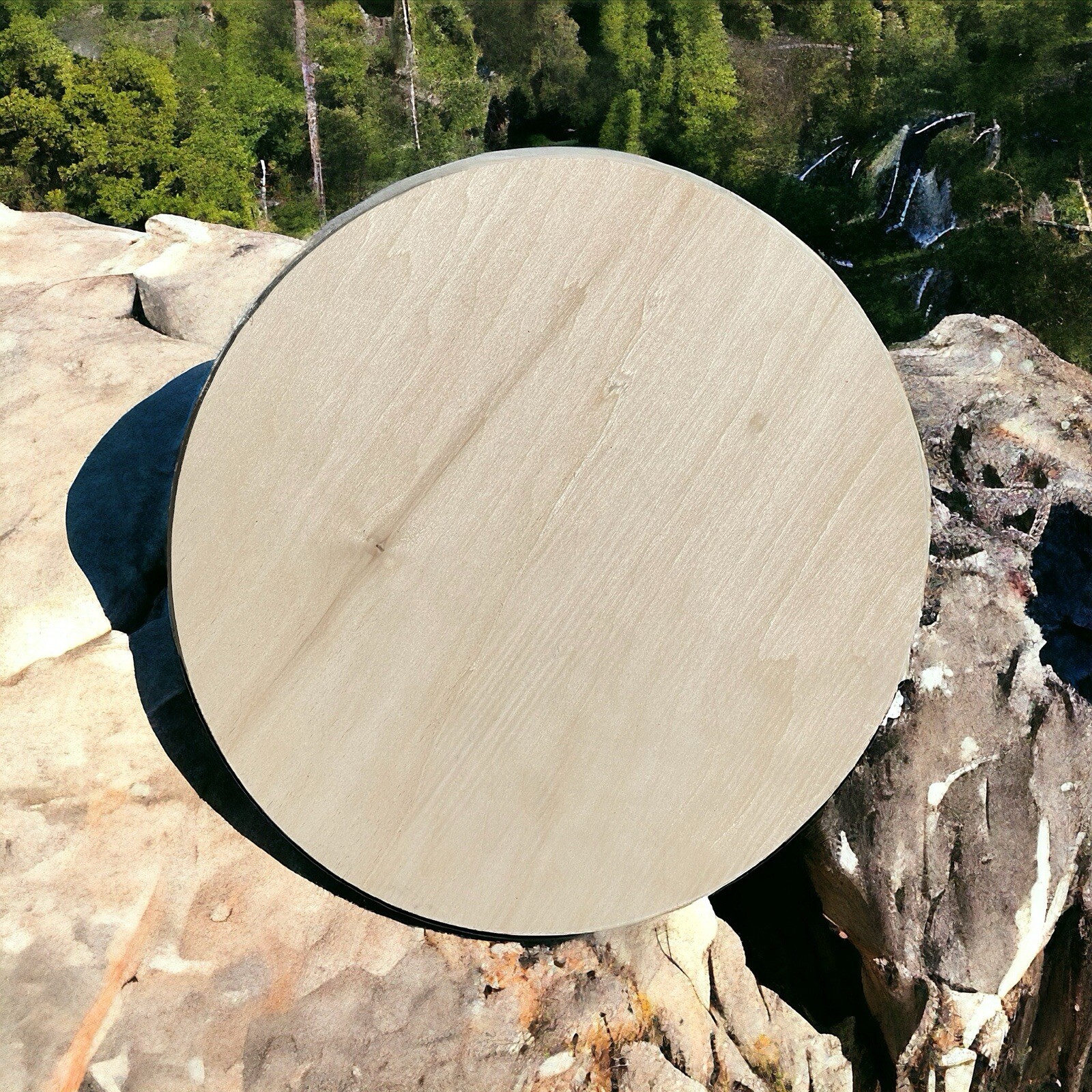 Unfinished Any Size Up To 40”, 1/2” Thick CNC Cut Birch Plywood Wood Circle