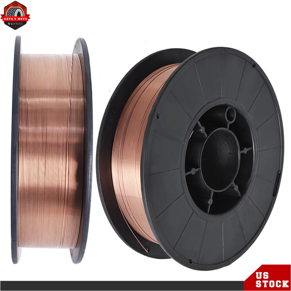 11-lb Roll 2Pack ER70S-6 .030" (0.8mm) Mild Steel MIG Welding Wire