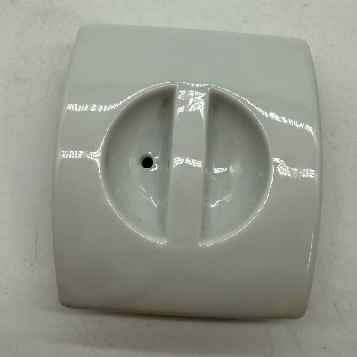 Vtg 80s Rainbow Landscape Ceramic Teapot Semi Circle Pop Art Novelty Kitsch