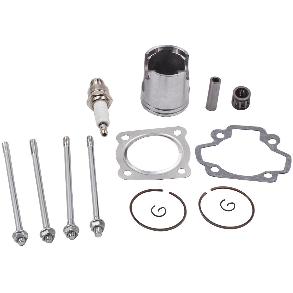 60cc Big Bore Kit Dirt Bike Cylinder Top End Head Piston for Yamaha QT50 PW50