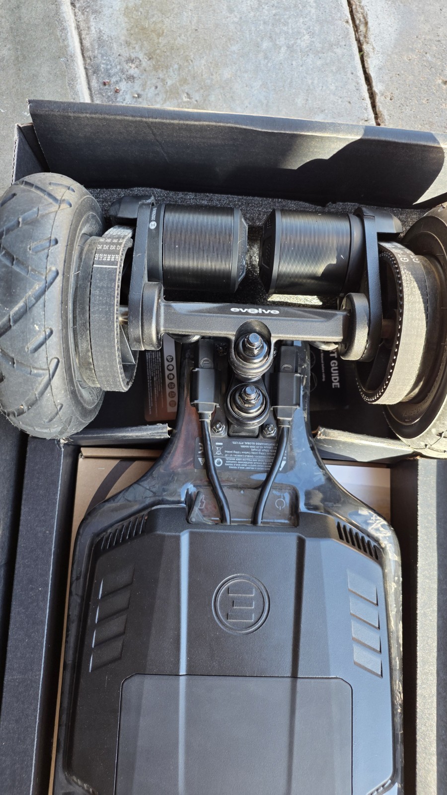 Evolve Diablo Carbon Electric Longboard Skateboard