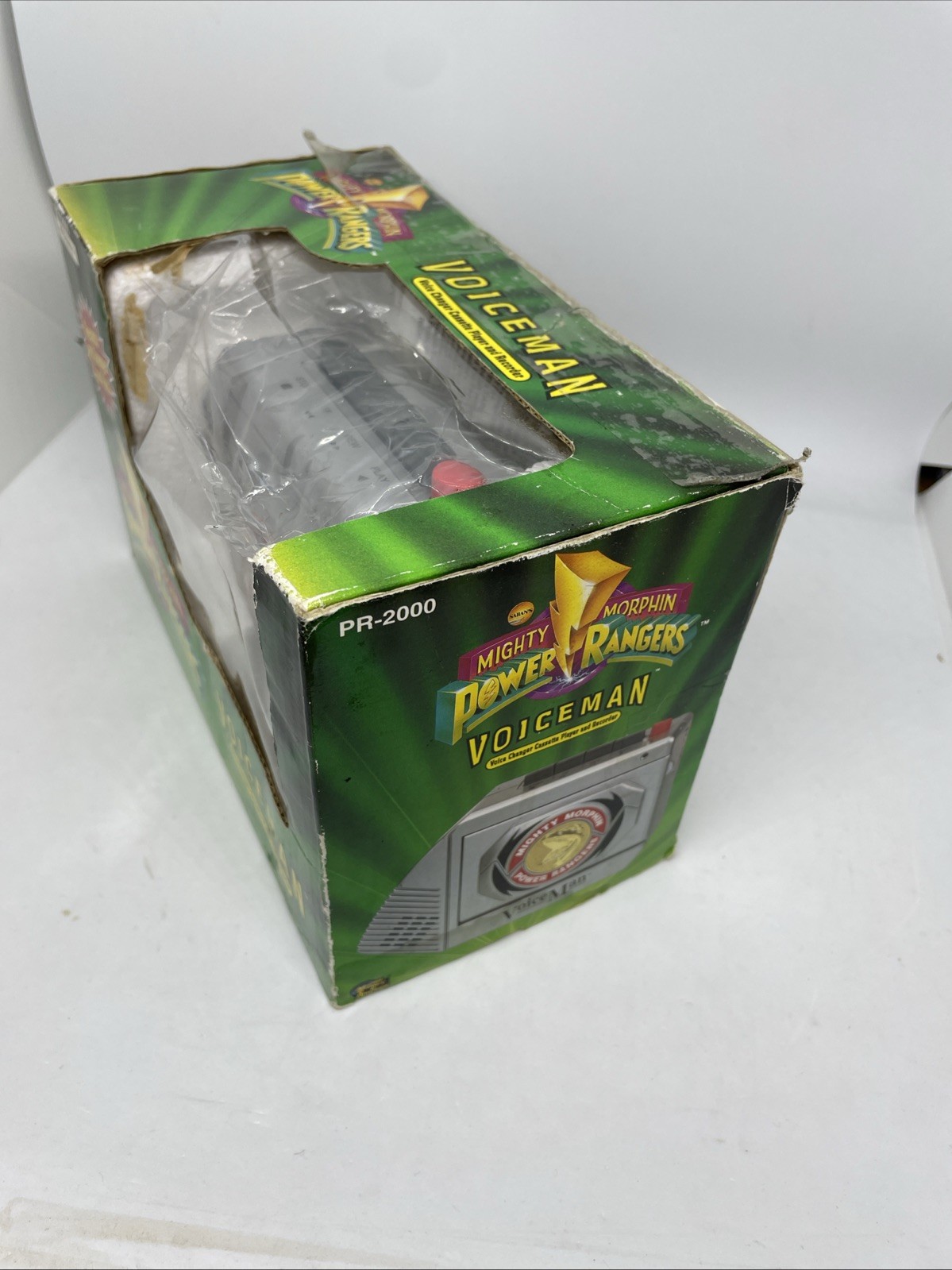Power Rangers Voiceman Voice Changer Cassette Player/Recorder NM Complete W/tape