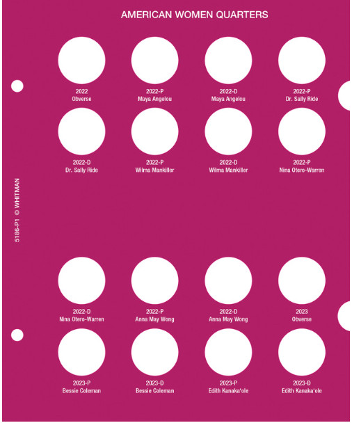 Susan G. Komen® American Women Quarters Album: 2022-2025