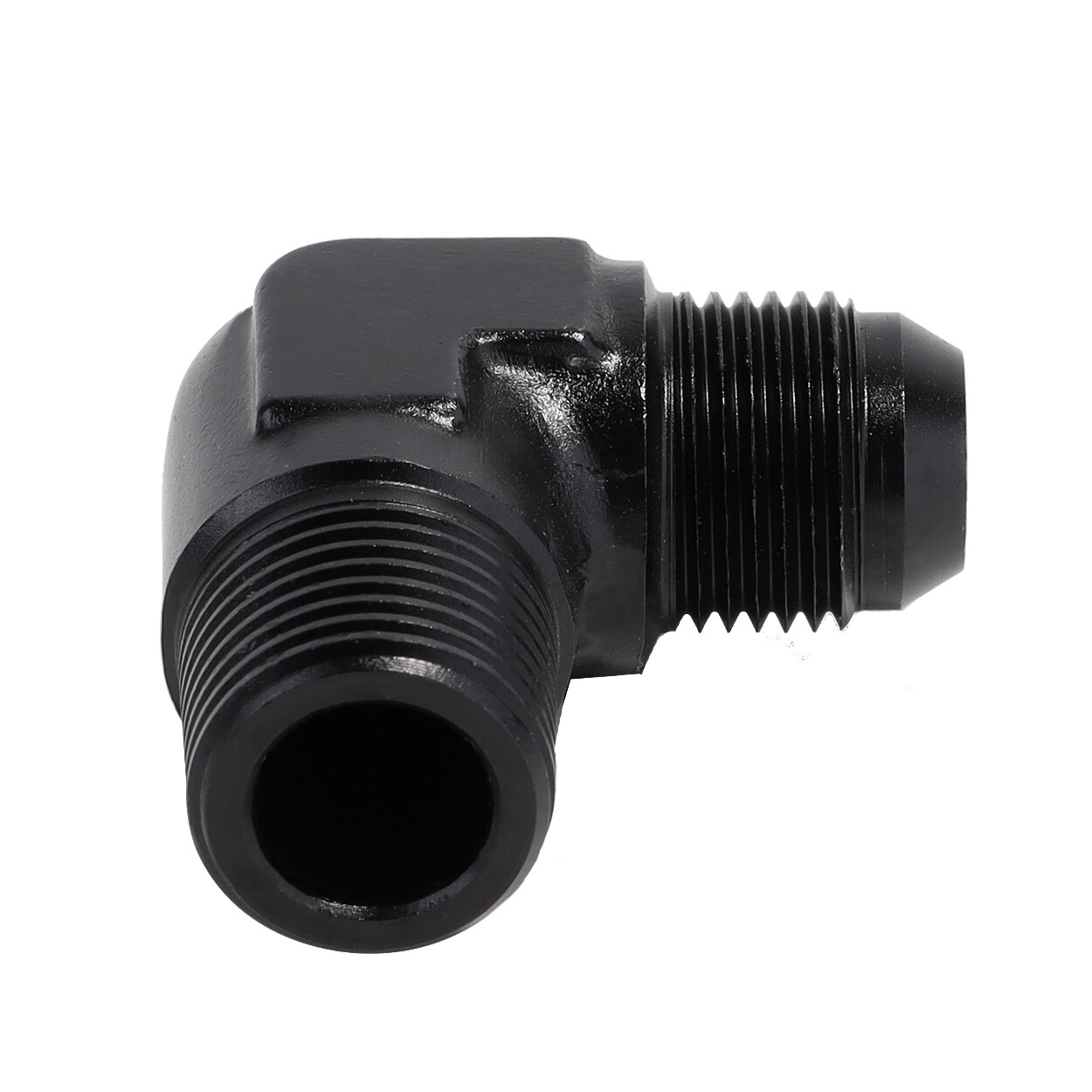 4AN 6AN 8AN 10AN to 1/4" 3/8" 1/2" NPT Male 90 Degree Fitting Straight Adapter