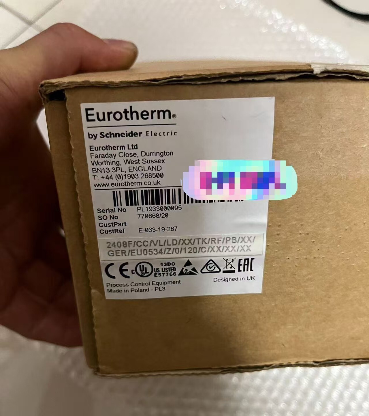 1pc NEW 2408F/CC/VL/LD/XX/TK/RF/PB/XX/GER/EU0534 By DHL or FedEx #VP3J CH