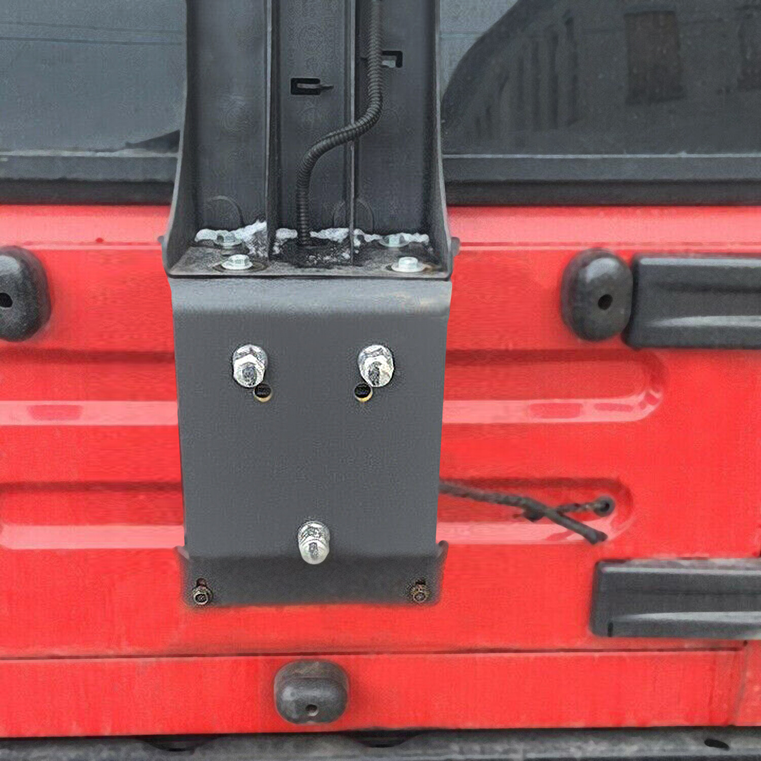 Steel Spare Tire Carrier Wheel Mount Holder For Jeep Wrangler YJ TJ 1987-2006