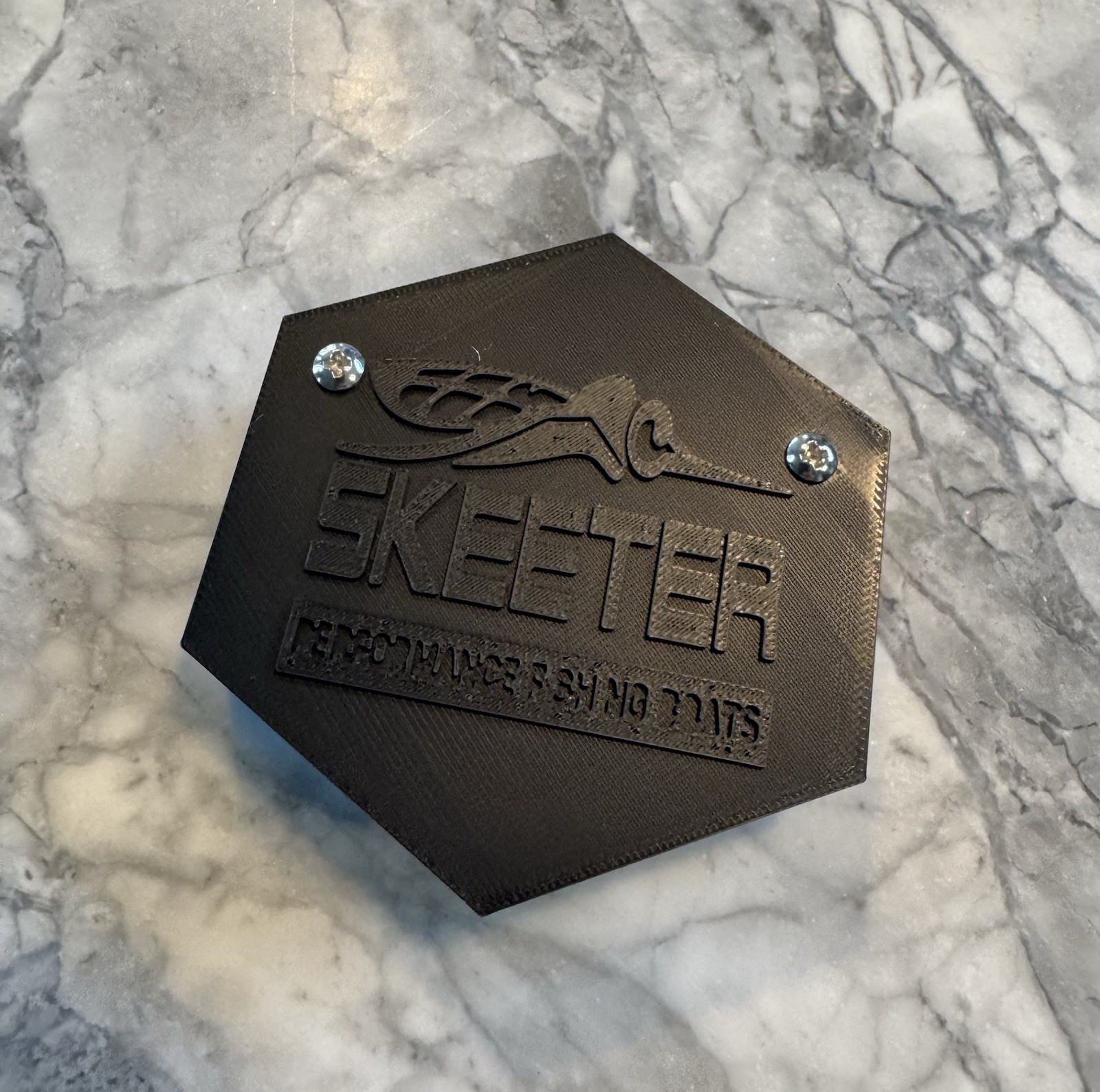 Boat Wire Hole Cover Up To 2” Diameter - Customized With Your Favorite Logo