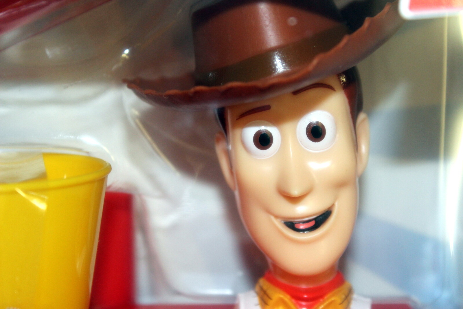 Toy Story Woody Travel Toothbrush Holder Rinse Cup Great Smile Set Disney Pixar