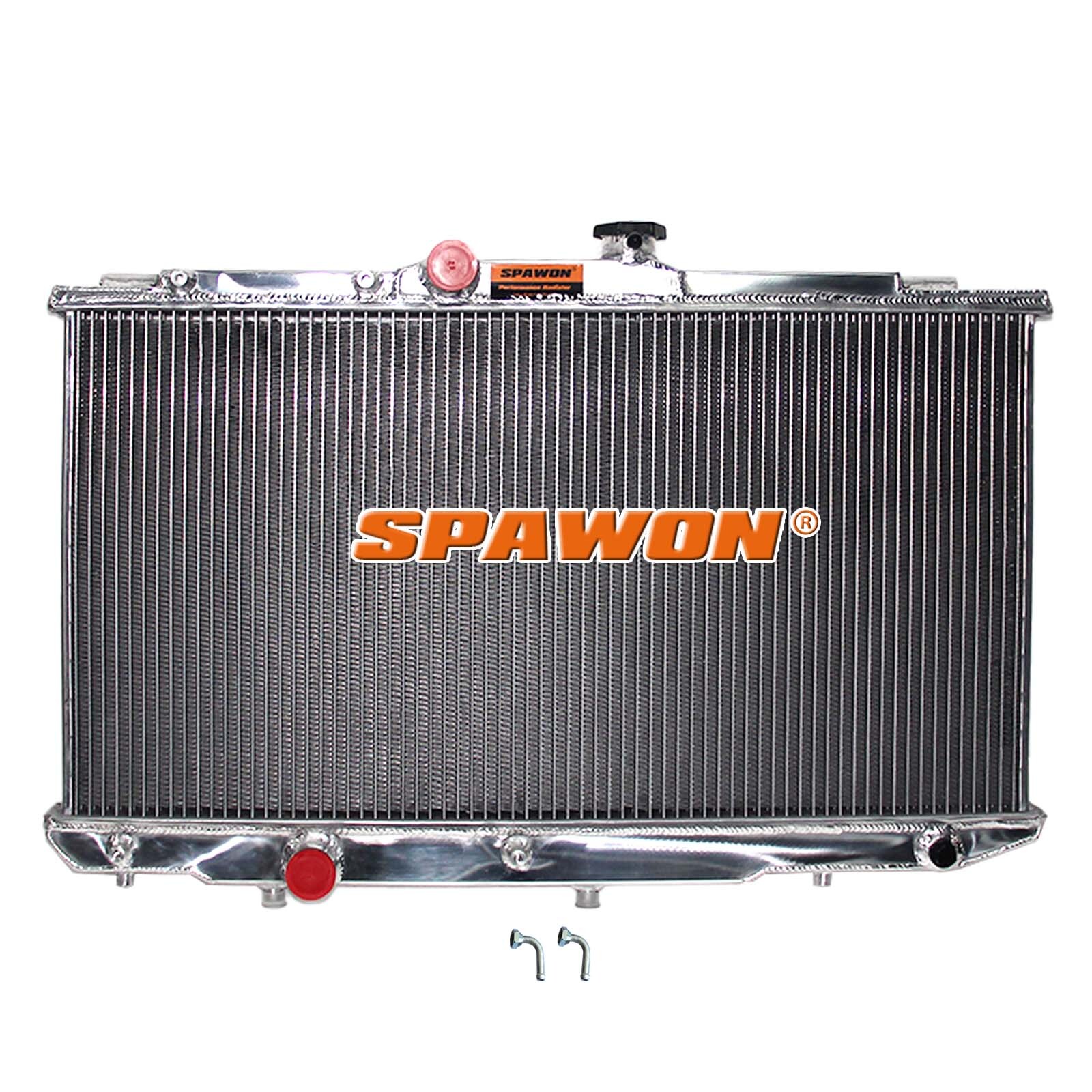 AT SPAWON For Toyota Corolla CE DX Geo Prizm LSi L4 93-97 1409 Aluminum Radiator