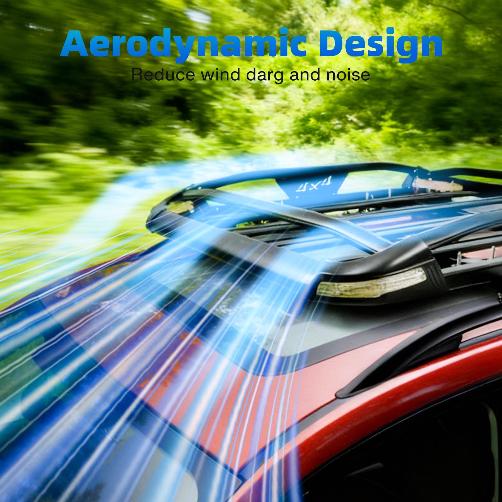 For Toyota Prius Aluminum Top Roof Rack Cargo Carrier Basket Holder LED Lights