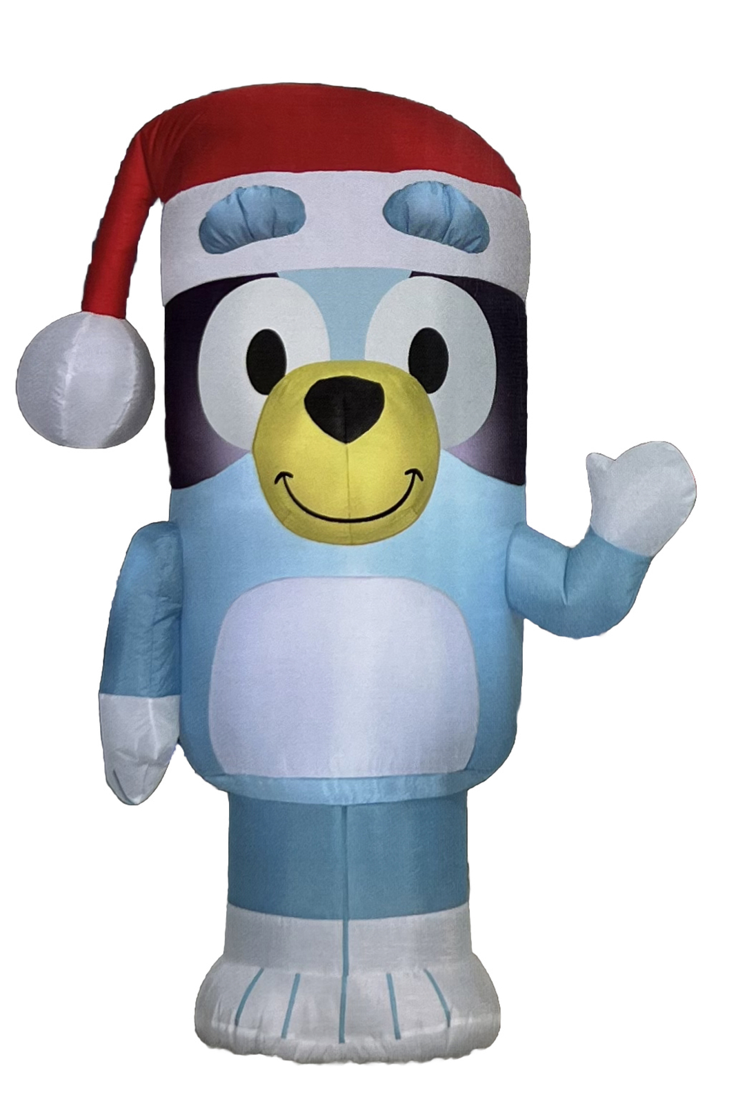 BLUEY in SANTA HAT Gemmy 3.5 ft Christmas Airblown Lighted Yard Inflatable NEW