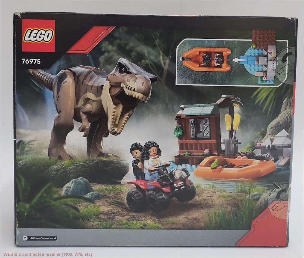 LEGO Jurassic World T Rex River Escape Dinosaur Toy 76975 *SEE DETAILS*