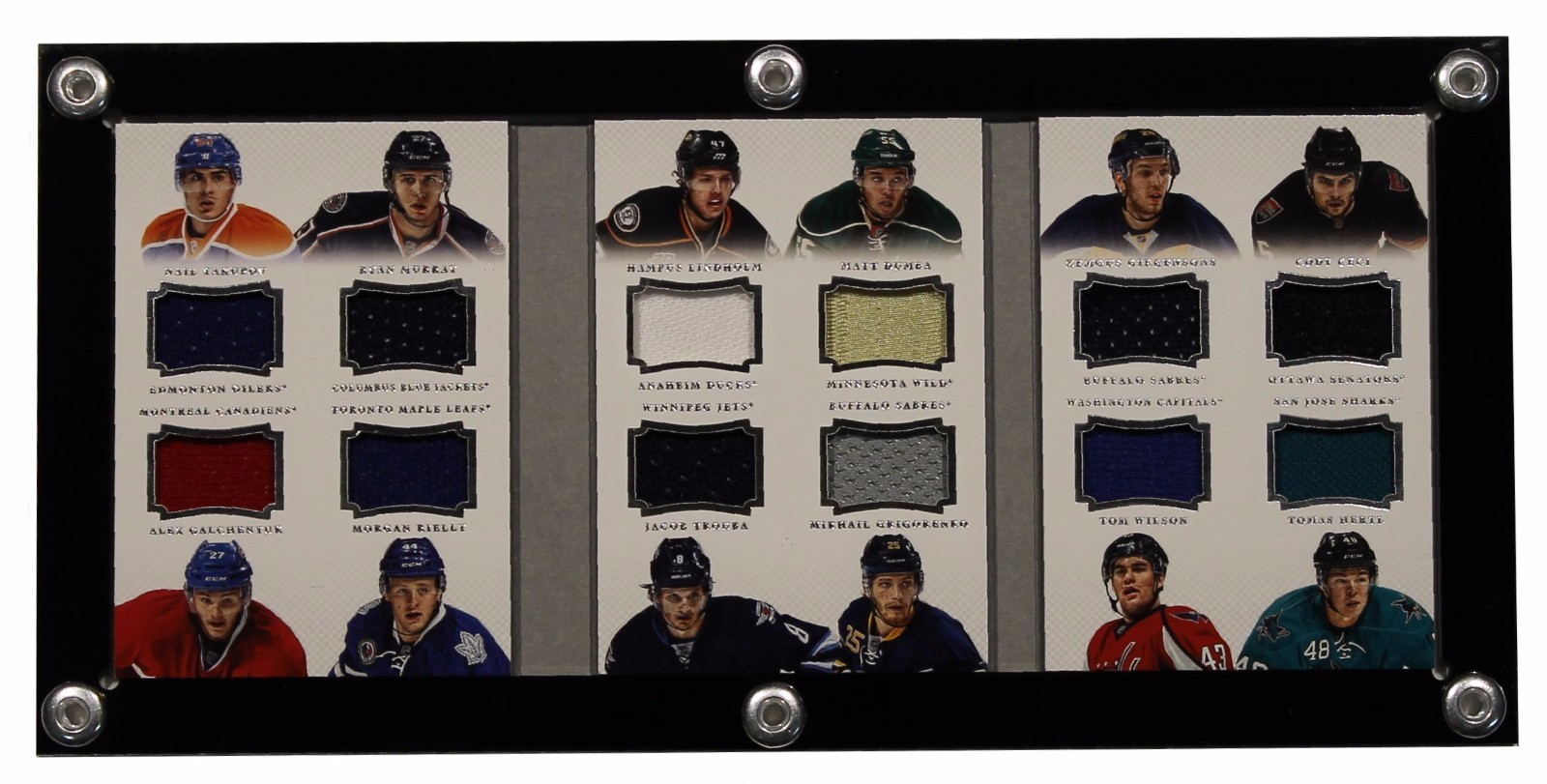 Tri-Fold Vault / Nexus Playbook Panini NT Football / Hockey Booklet Display Case