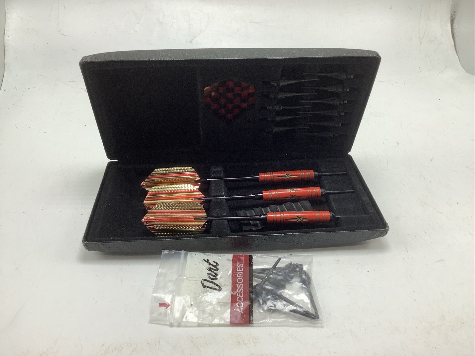 Soft Tip Darts Set of 3 with Starburst & Multicolor Plastic Tips