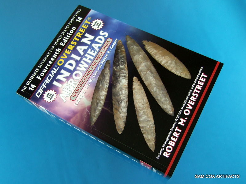 Signed Copy of the All New Overstreet Indian Arrowheads 14th Edition Guide